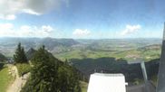 Archived webcam image showing Grünten - Panoramic view Sonthofen and Immenstadt on 11 Aug 2026 at 12:36
