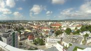 Archived webcam image showing Panoramic view over St. Pölten on 8 May 2026 at 10:16