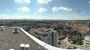 Archived webcam image showing Panoramic view over St. Pölten on 8 May 2026 at 12:16