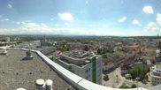 Archived webcam image showing Panoramic view over St. Pölten on 8 May 2026 at 14:16