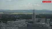 Archived webcam image showing St. Pölten - View over the city on 24 May 2026 at 17:29