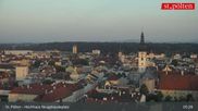 Archived webcam image showing St. Pölten - View over the city on 22 Jun 2026 at 05:12