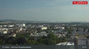 Archived webcam image showing St. Pölten - View over the city on 22 Jun 2026 at 08:12