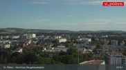 Archived webcam image showing St. Pölten - View over the city on 12 Jul 2026 at 08:09