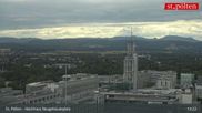 Archived webcam image showing St. Pölten - View over the city on 12 Jul 2026 at 13:09