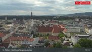 Archived webcam image showing St. Pölten - View over the city on 12 Jul 2026 at 15:09