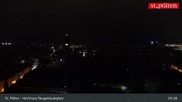 Archived webcam image showing St. Pölten - View over the city on 20 Oct 2026 at 05:16