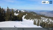 Archived webcam image showing Bolsterlang - Top station Weiherkopf Chairlift on 26 Feb 2026 at 13:48