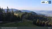 Archived webcam image showing Bolsterlang - Top station Weiherkopf Chairlift on 12 Jul 2026 at 19:49