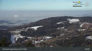 Archiviertes Webcam Bild: Aussichtsturm Brotjacklriegel am 26 Feb 2026 um 09:56 Uhr