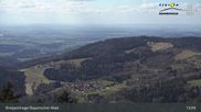 Archived webcam image showing Lookout tower Brotjacklriegel on 27 Mar 2026 at 13:30