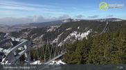 Archived webcam image showing Dolni Morava - Slopes at U Slona Chairlift on 26 Feb 2026 at 11:18