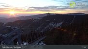 Archived webcam image showing Dolni Morava - Slopes at U Slona Chairlift on 26 Feb 2026 at 17:33