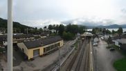 Archived webcam image showing View from the railway station at Attersee on 21 Sep 2026 at 08:47