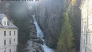 Archived webcam image showing Bad Gastein - Waterfall on 31 Oct 2026 at 10:23