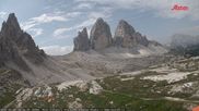 Archiviertes Webcam Bild: Dreizinnenhütte Südtirol: Blick auf die 3 Zinnen am 30.06.2026 um 10:10 Uhr