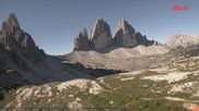 Archiviertes Webcam Bild: Dreizinnenhütte Südtirol: Blick auf die 3 Zinnen am 04.07.2026 um 08:53 Uhr
