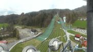 Archiviertes Webcam Bild: Bischofshofen: Blick auf Skisprungschanze und Ort am 13.04.2026 um 10:19 Uhr