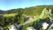 Archiviertes Webcam Bild: Bischofshofen: Blick auf Skisprungschanze und Ort am 29.05.2026 um 06:45 Uhr