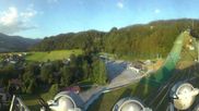 Archiviertes Webcam Bild: Bischofshofen: Blick auf Skisprungschanze und Ort am 12.07.2026 um 06:24 Uhr
