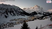 Archiviertes Webcam Bild: Oberlech am Arlberg: Pension Bergland am 26 Feb 2026 um 06:01 Uhr
