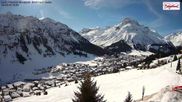Archiviertes Webcam Bild: Oberlech am Arlberg: Pension Bergland am 26 Feb 2026 um 10:01 Uhr