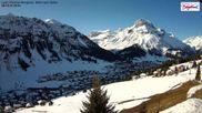 Archiviertes Webcam Bild: Oberlech am Arlberg: Pension Bergland am 08.04.2026 um 08:05 Uhr