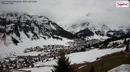 Archiviertes Webcam Bild: Oberlech am Arlberg: Pension Bergland am 12.04.2026 um 14:55 Uhr