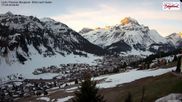Archiviertes Webcam Bild: Oberlech am Arlberg: Pension Bergland am 17.04.2026 um 06:48 Uhr
