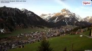 Archived webcam image showing Lech: Guesthouse Bergland on 10 May 2026 at 06:06