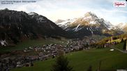 Archived webcam image showing Lech: Guesthouse Bergland on 10 May 2026 at 07:06