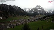 Archived webcam image showing Lech: Guesthouse Bergland on 10 May 2026 at 16:06