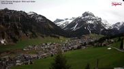 Archived webcam image showing Lech: Guesthouse Bergland on 10 May 2026 at 18:06