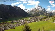 Archiviertes Webcam Bild: Oberlech am Arlberg: Pension Bergland am 21.05.2026 um 08:04 Uhr