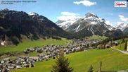 Archiviertes Webcam Bild: Oberlech am Arlberg: Pension Bergland am 21.05.2026 um 10:04 Uhr