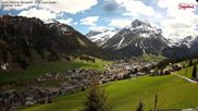 Archiviertes Webcam Bild: Oberlech am Arlberg: Pension Bergland am 21.05.2026 um 14:04 Uhr