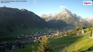 Archiviertes Webcam Bild: Oberlech am Arlberg: Pension Bergland am 28.05.2026 um 07:50 Uhr