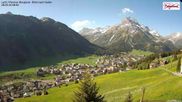 Archiviertes Webcam Bild: Oberlech am Arlberg: Pension Bergland am 28.05.2026 um 08:50 Uhr