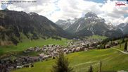 Archiviertes Webcam Bild: Oberlech am Arlberg: Pension Bergland am 28.05.2026 um 12:50 Uhr
