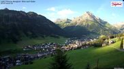 Archived webcam image showing Lech: Guesthouse Bergland on 7 Jul 2026 at 07:23
