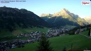 Archived webcam image showing Lech: Guesthouse Bergland on 12 Jul 2026 at 06:29