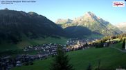 Archived webcam image showing Lech: Guesthouse Bergland on 12 Jul 2026 at 07:29
