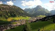 Archived webcam image showing Lech: Guesthouse Bergland on 12 Jul 2026 at 16:29
