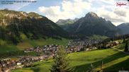 Archived webcam image showing Lech: Guesthouse Bergland on 12 Jul 2026 at 18:59