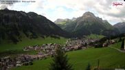 Archiviertes Webcam Bild: Oberlech am Arlberg: Pension Bergland am 23.07.2026 um 08:03 Uhr