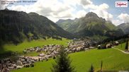 Archiviertes Webcam Bild: Oberlech am Arlberg: Pension Bergland am 23.07.2026 um 12:03 Uhr