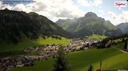 Archiviertes Webcam Bild: Oberlech am Arlberg: Pension Bergland am 23.07.2026 um 14:03 Uhr