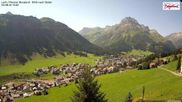 Archived webcam image showing Lech: Guesthouse Bergland on 3 Aug 2026 at 10:28
