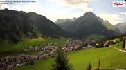 Archived webcam image showing Lech: Guesthouse Bergland on 3 Aug 2026 at 12:28