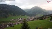 Archived webcam image showing Lech: Guesthouse Bergland on 6 Aug 2026 at 06:22